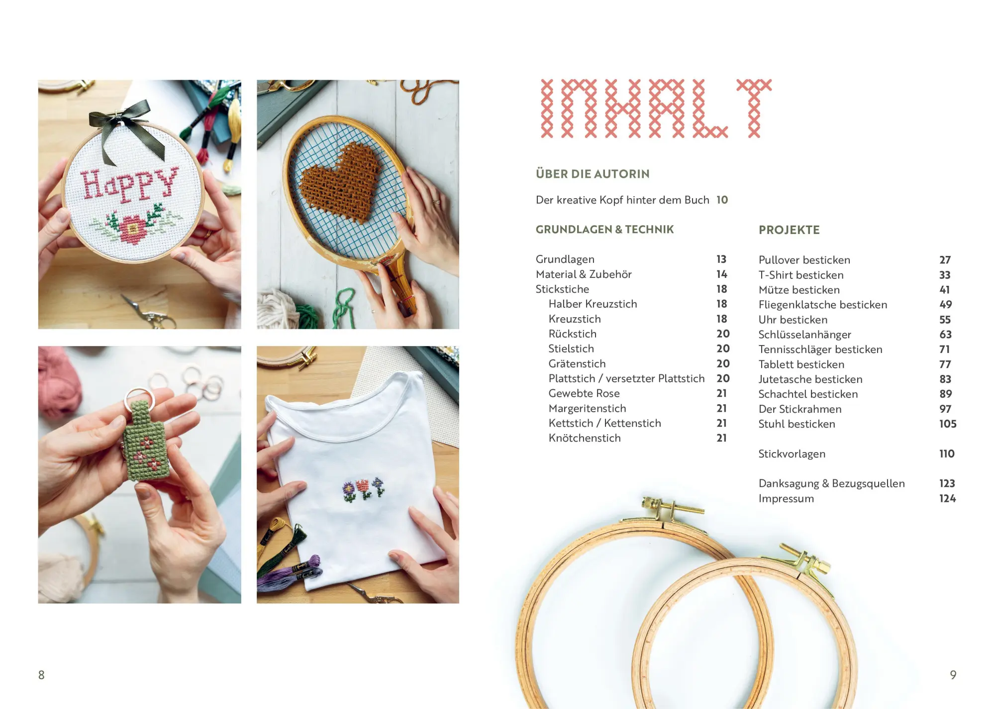 Bild: 9783841068019 | Kreuz und quer bestickt | Louise Lemke | Taschenbuch | 128 S. | 2025
