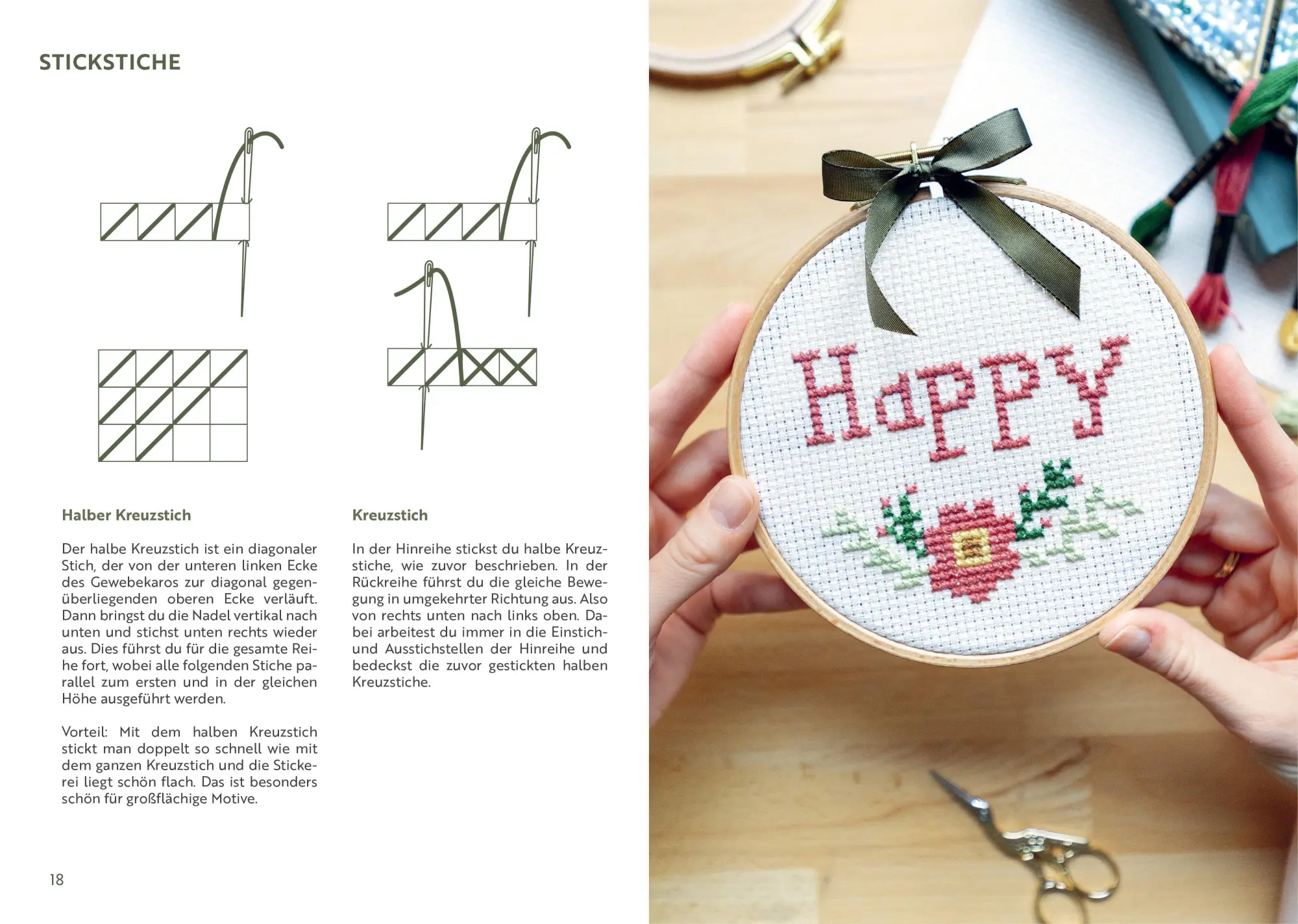 Bild: 9783841068019 | Kreuz und quer bestickt | Louise Lemke | Taschenbuch | 128 S. | 2025