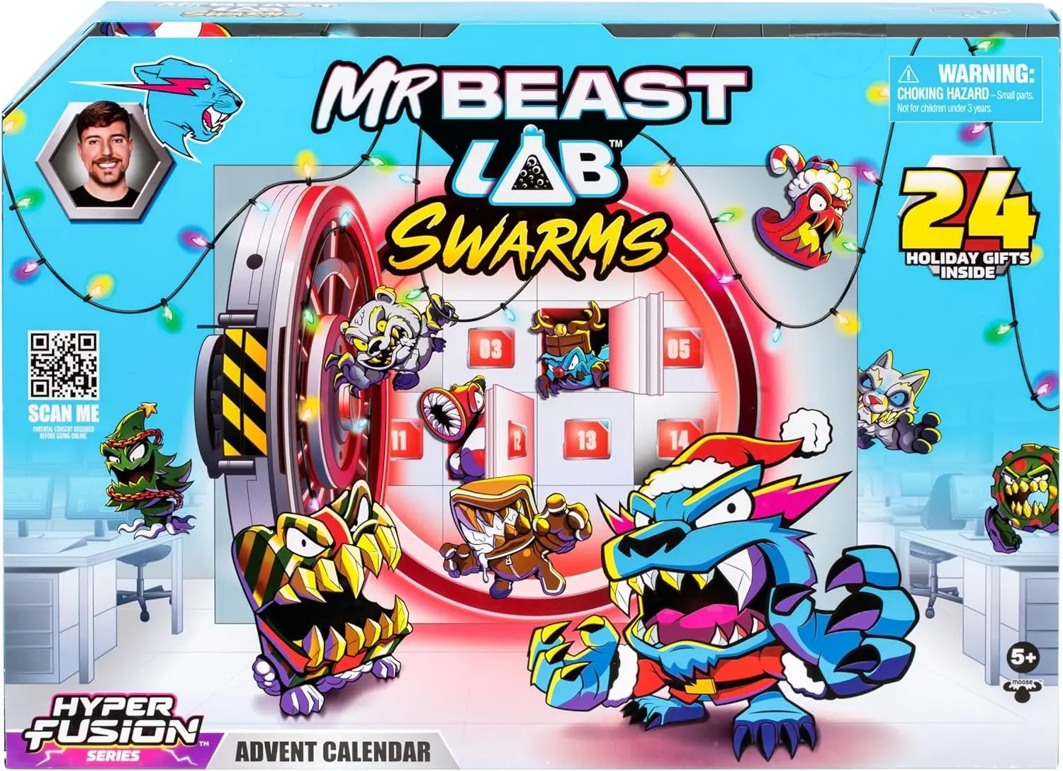 Cover: 630996248119 | Moose Toys 300345 - MrBeast Lab Swarms Hyper Fusion...