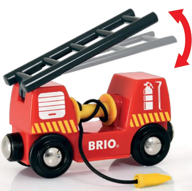 Bild: 7312350338119 | BRIO World - Feuerwehr-Leiterfahrzeug mit Licht &amp; Sound | BRIO® | 2019