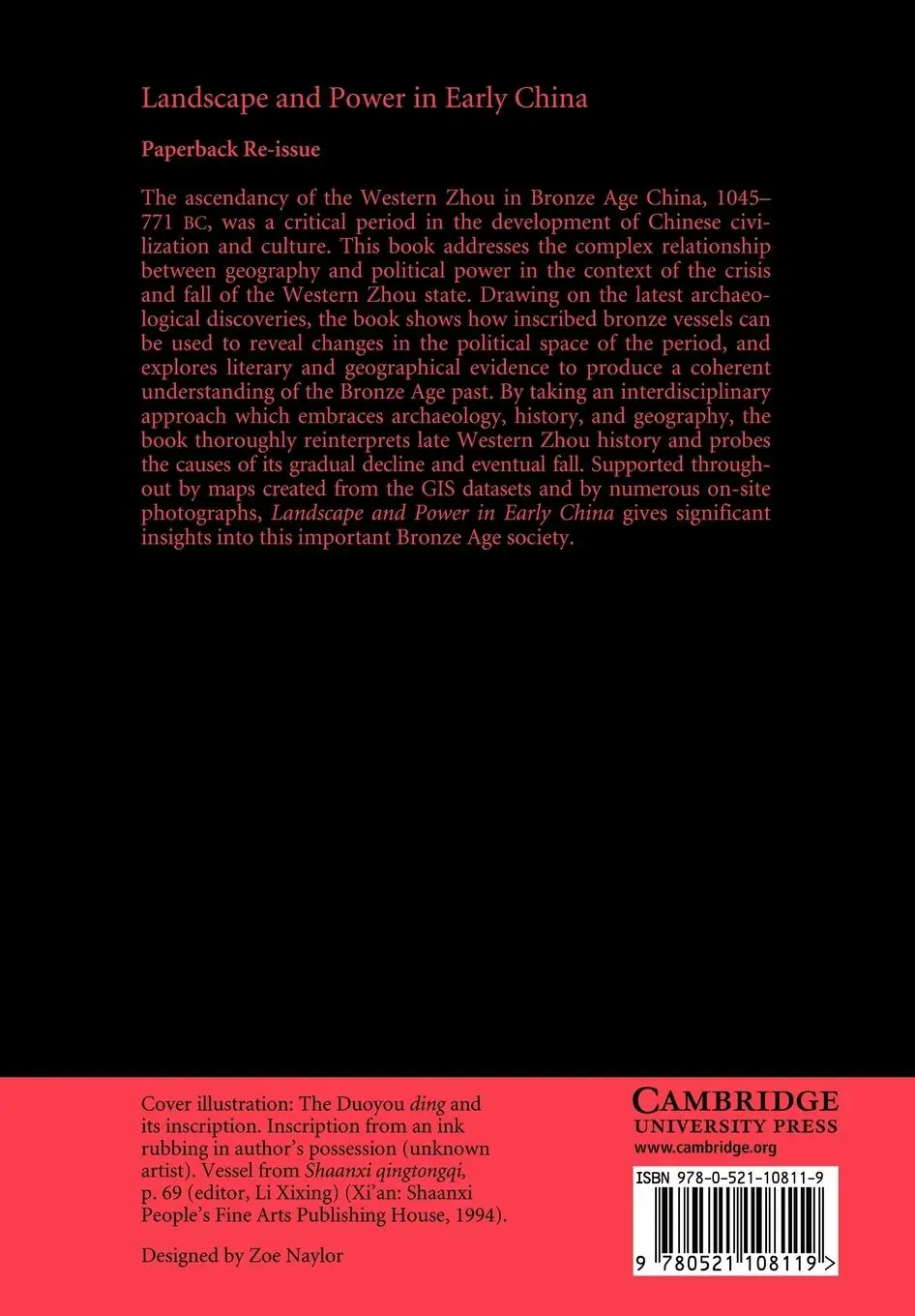 Rückseite: 9780521108119 | Landscape and Power in Early China | Li Feng | Taschenbuch | Englisch