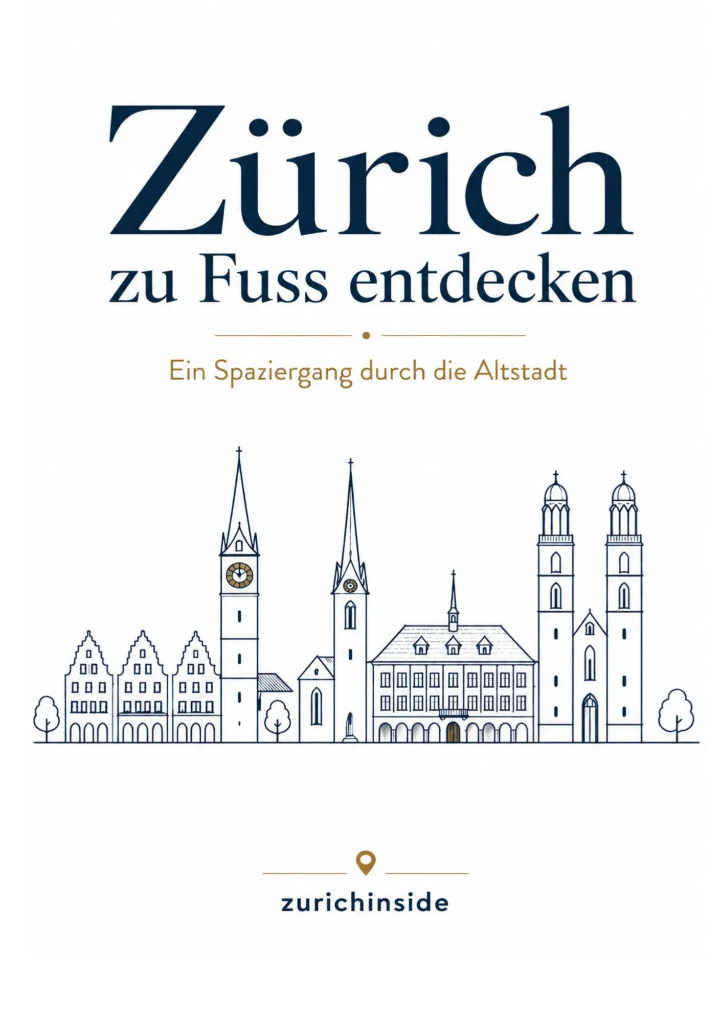 Cover: 9783696388119 | Zürich zu Fuss entdecken | Ein Spaziergang durch die Altstadt | Buch