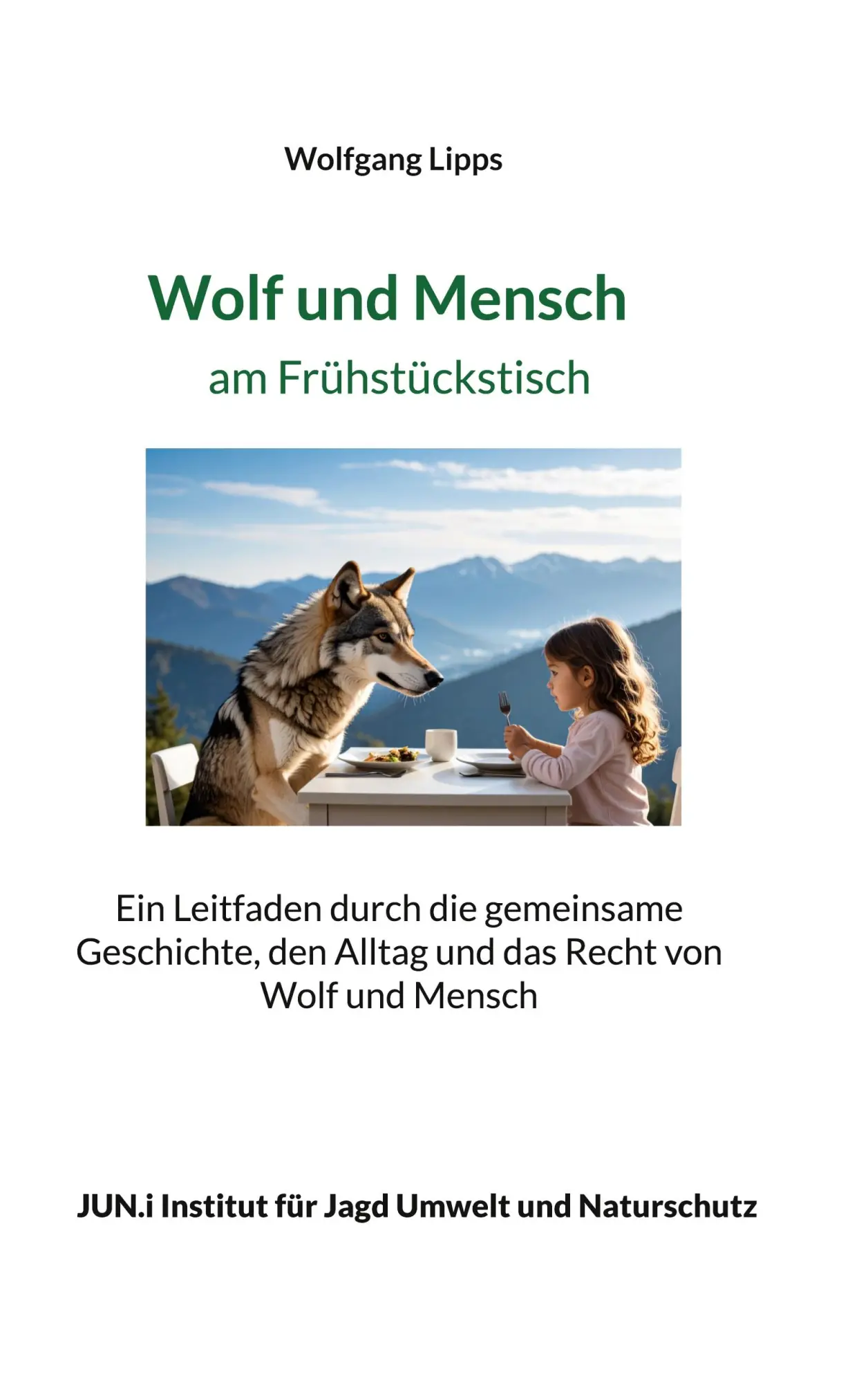 Cover: 9783819208119 | Wolf und Mensch am Frühstückstisch | Wolfgang Lipps | Taschenbuch