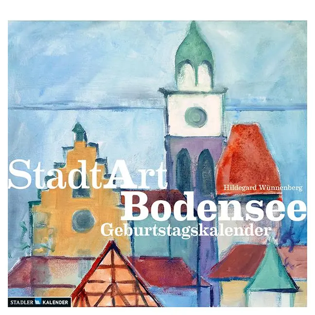 Cover: 9783861928119 | StadtArt Bodensee. Immerwährender Geburtstags- und Tischkalender