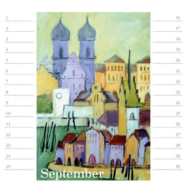 Bild: 9783861928119 | StadtArt Bodensee. Immerwährender Geburtstags- und Tischkalender