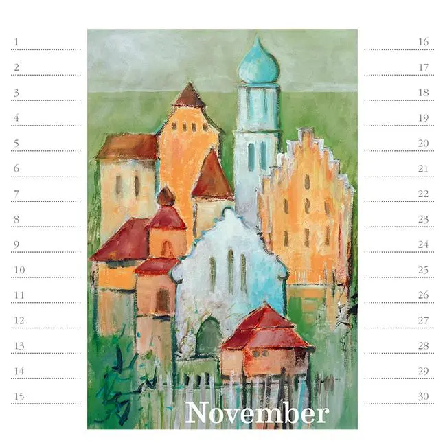 Bild: 9783861928119 | StadtArt Bodensee. Immerwährender Geburtstags- und Tischkalender