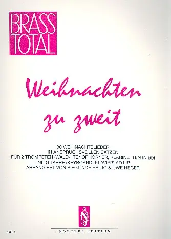 Cover: 9790204538119 | Weihnachten zu zweit für 2 Trompeten (Wald-, Tenorhörner,...