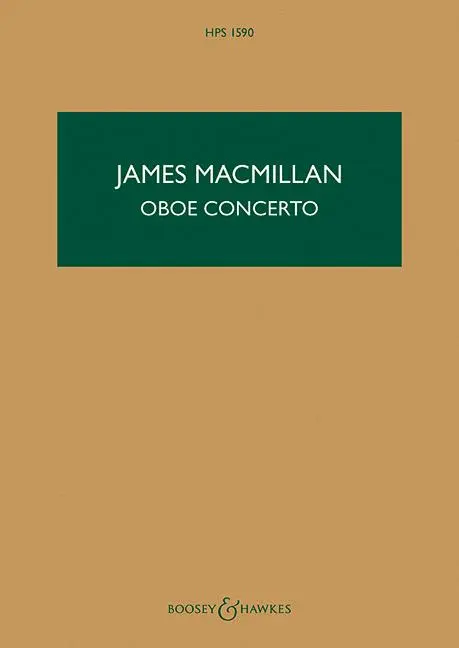 Cover: 9780851628219 | Oboe Concerto | James MacMillan | Taschenbuch | 108 S. | Englisch
