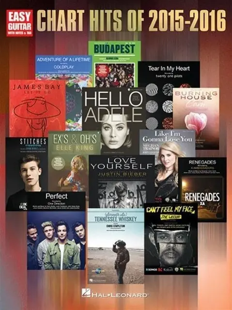 Cover: 9781495058219 | CHART HITS OF 2015-2016 | Hal Leonard Corp | Taschenbuch | Englisch