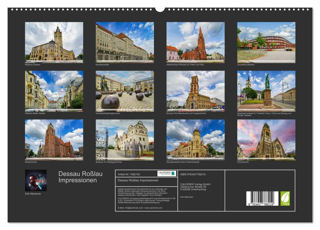 Bild: 9783457788219 | Dessau Roßlau Impressionen (hochwertiger Premium Wandkalender 2026...