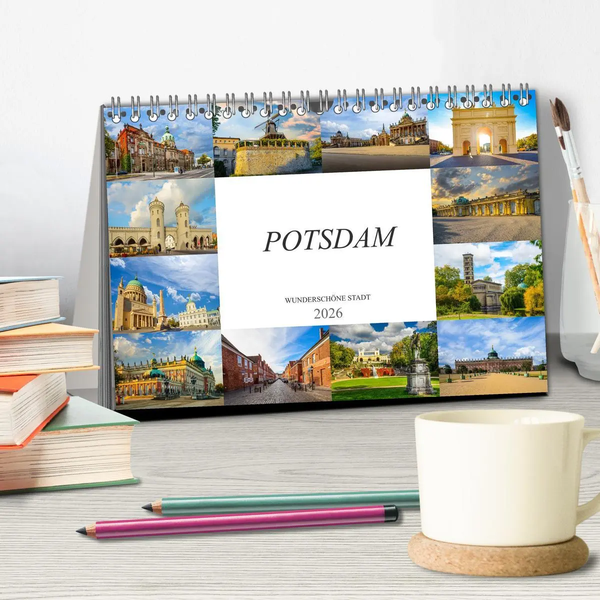 Bild: 9783457928219 | Potsdam Wunderschöne Stadt (Tischkalender 2026 DIN A5 quer),...