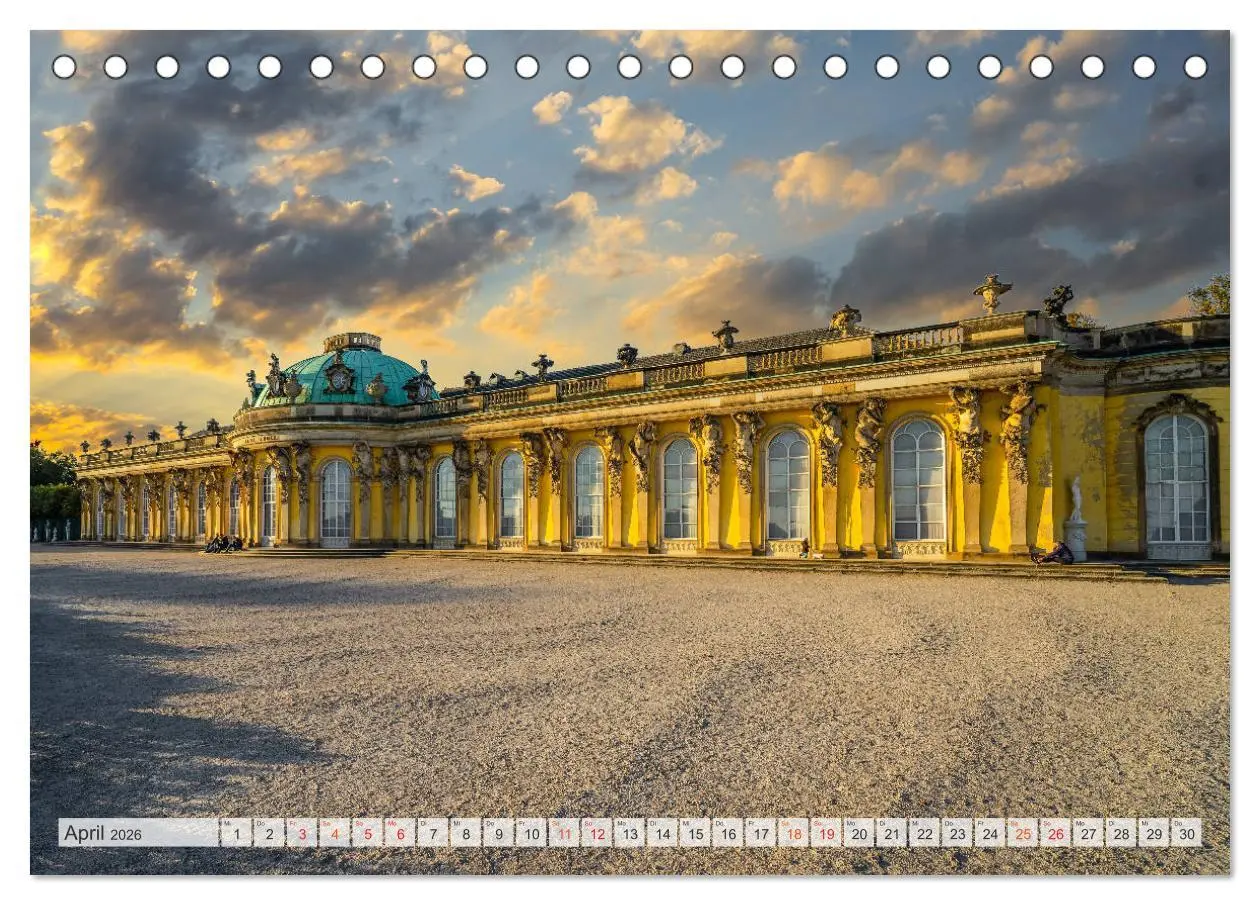 Bild: 9783457928219 | Potsdam Wunderschöne Stadt (Tischkalender 2026 DIN A5 quer),...