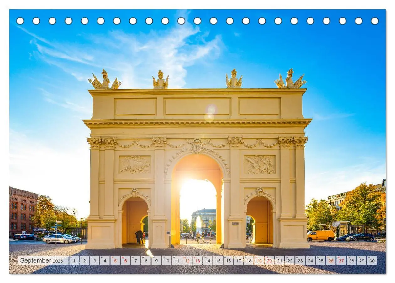 Bild: 9783457928219 | Potsdam Wunderschöne Stadt (Tischkalender 2026 DIN A5 quer),...