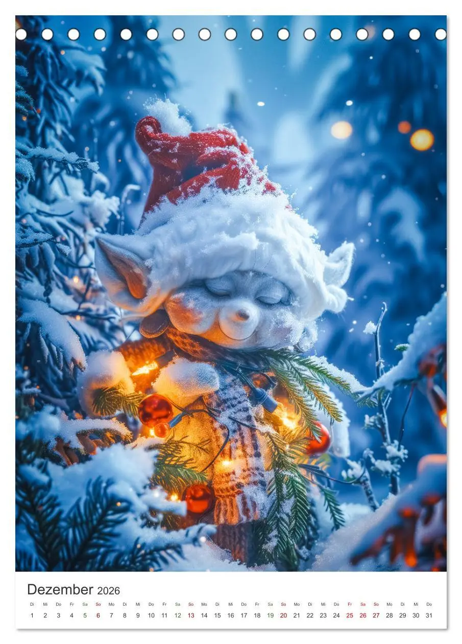 Bild: 9783516258219 | Verwunschener Zauberwald (Tischkalender 2026 DIN A5 hoch), CALVENDO...