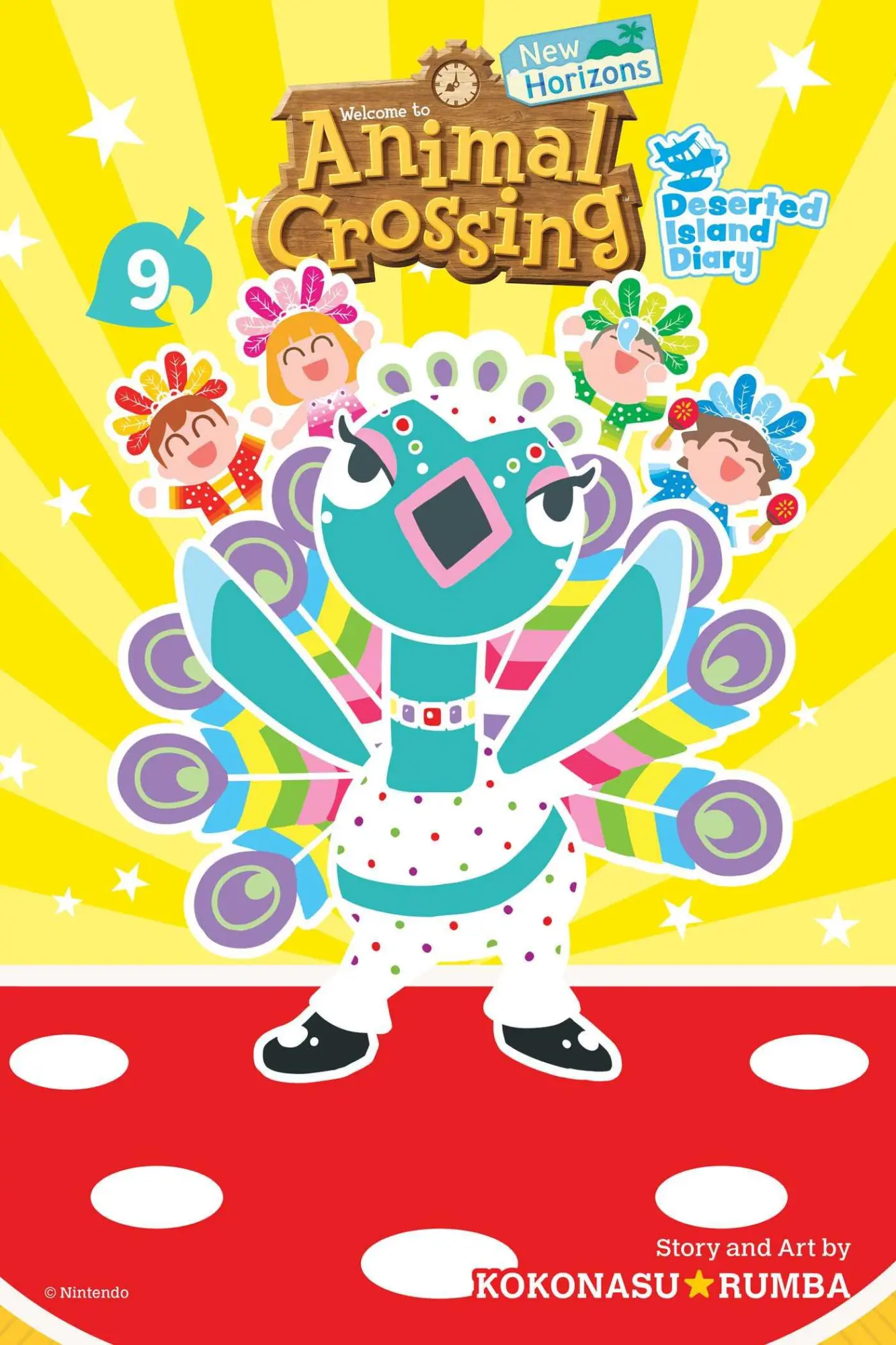 Cover: 9781974758319 | Animal Crossing: New Horizons, Vol. 9 | Deserted Island Diary | Rumba
