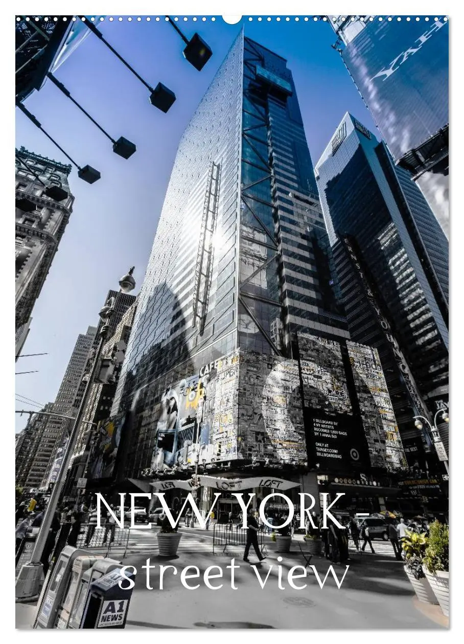 Cover: 9783516488319 | NEW YORK - street view (Wandkalender 2026 DIN A2 hoch), CALVENDO...