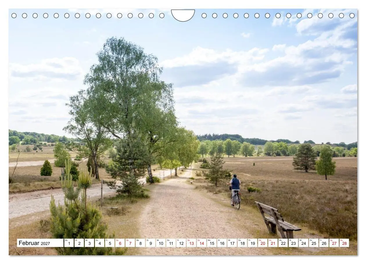 Bild: 9783516798319 | Radland Deutschland - Lüneburger Heide (Wandkalender 2027 DIN A4...
