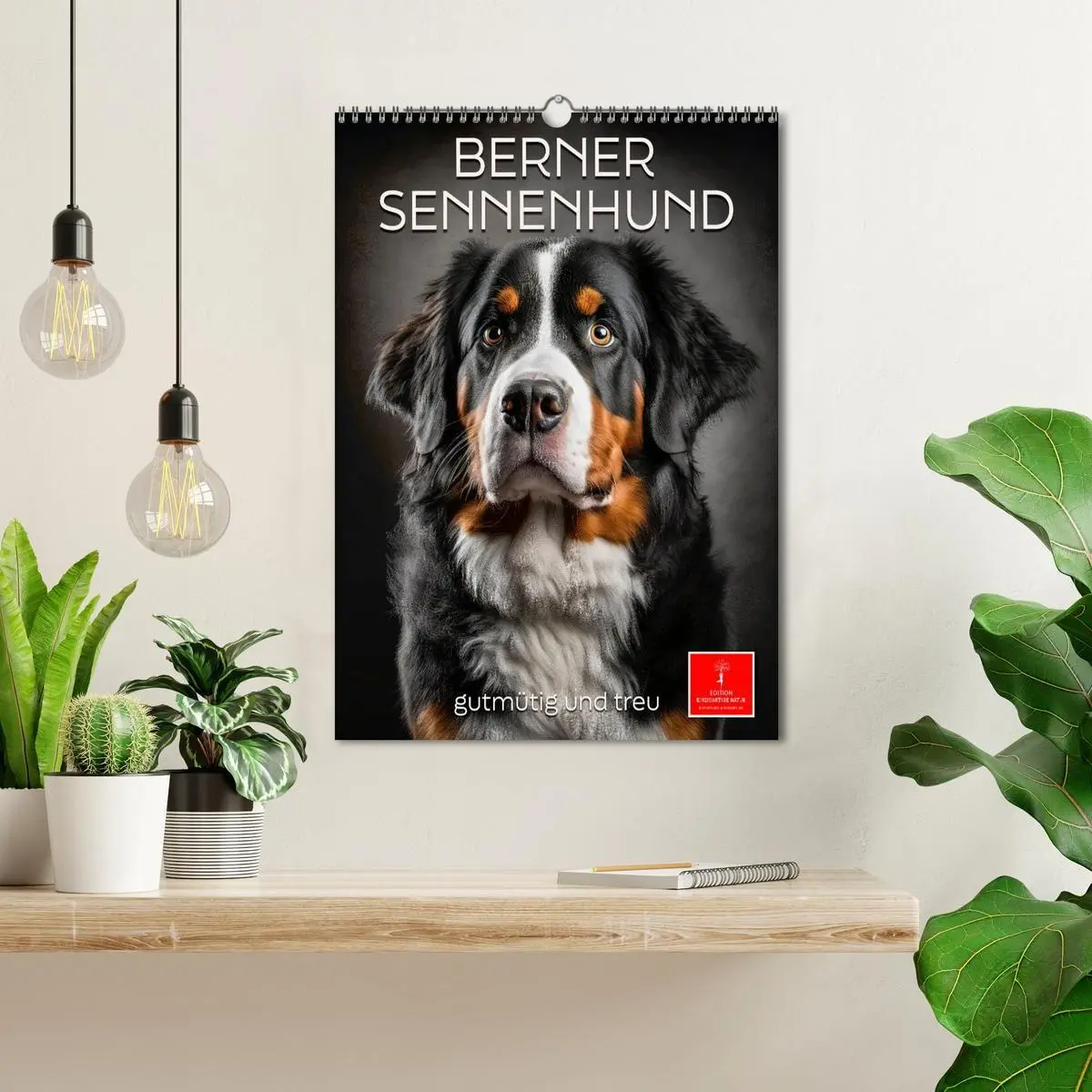 Bild: 9783569338319 | Berner Sennenhund - gutmütig und treu (Wandkalender 2027 DIN A3...