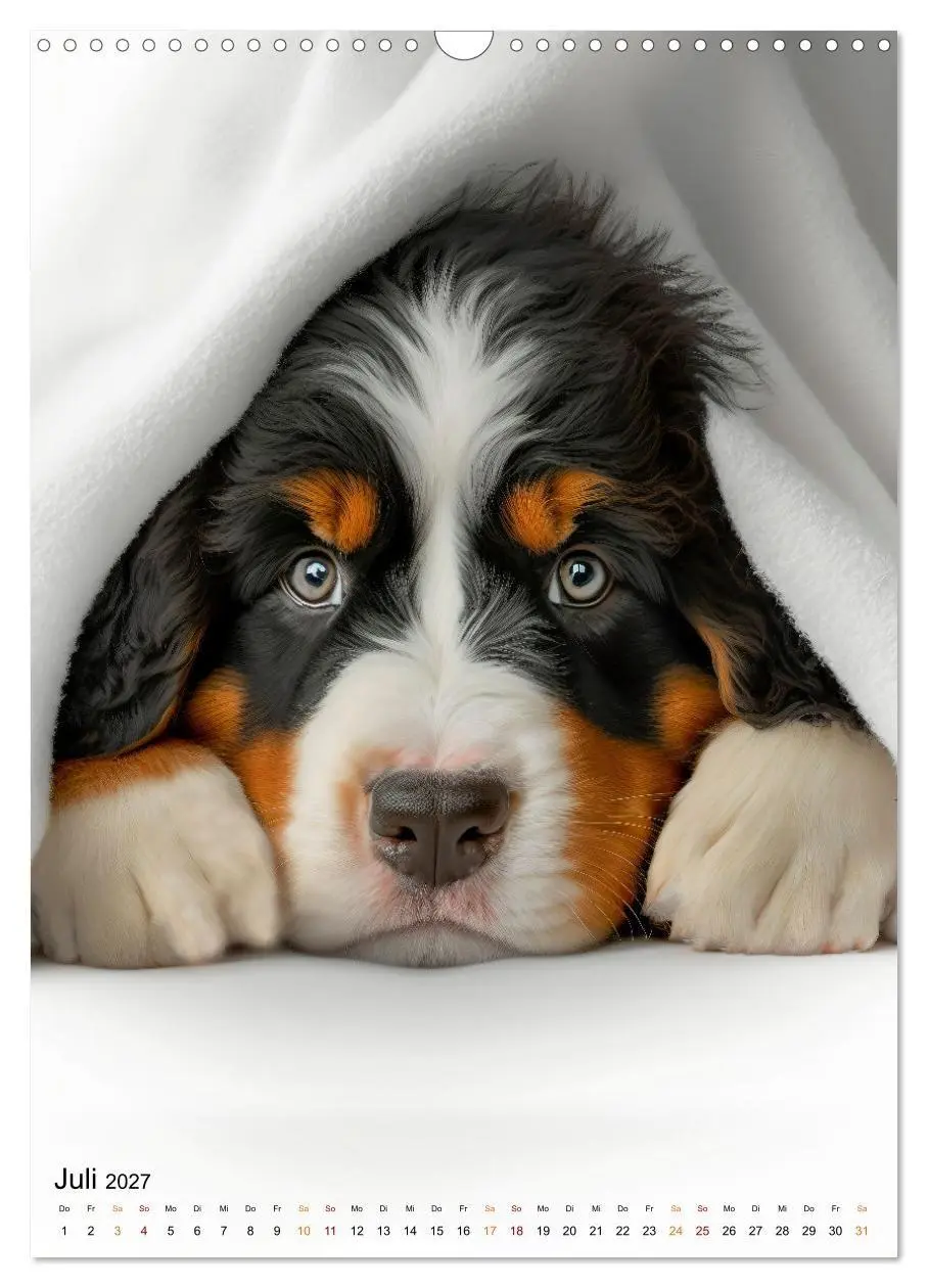 Bild: 9783569338319 | Berner Sennenhund - gutmütig und treu (Wandkalender 2027 DIN A3...