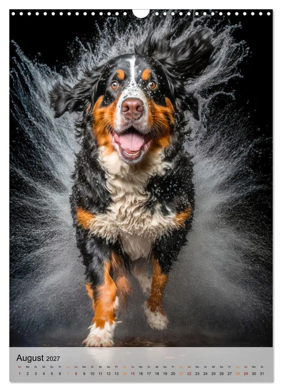 Bild: 9783569338319 | Berner Sennenhund - gutmütig und treu (Wandkalender 2027 DIN A3...