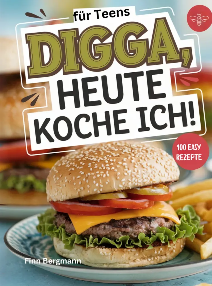 Cover: 9789403788319 | Digga, heute koche ich! | Finn Bergmann | Taschenbuch | Deutsch