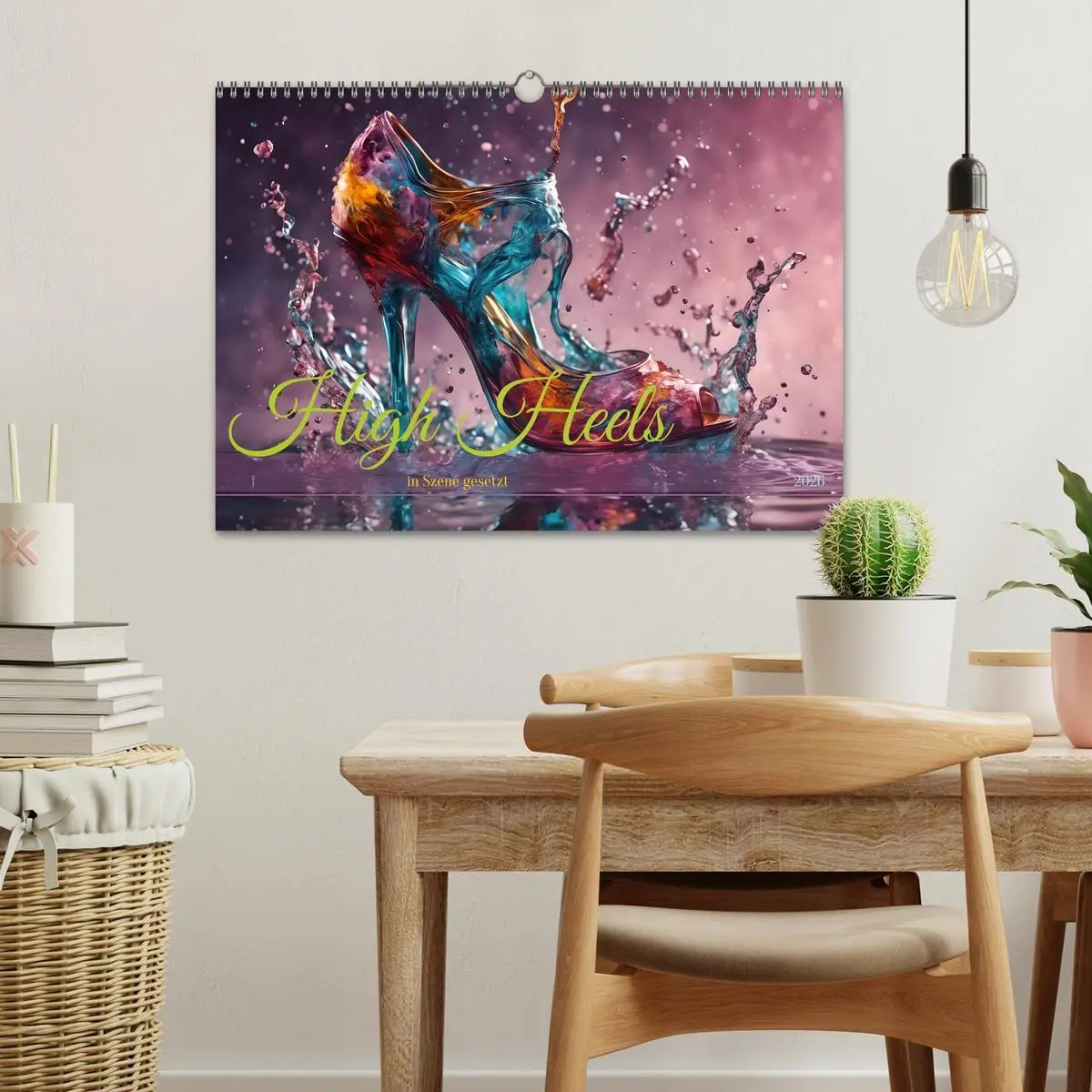 Bild: 9783457388419 | High Heels in Szene gesetzt (Wandkalender 2026 DIN A3 quer),...