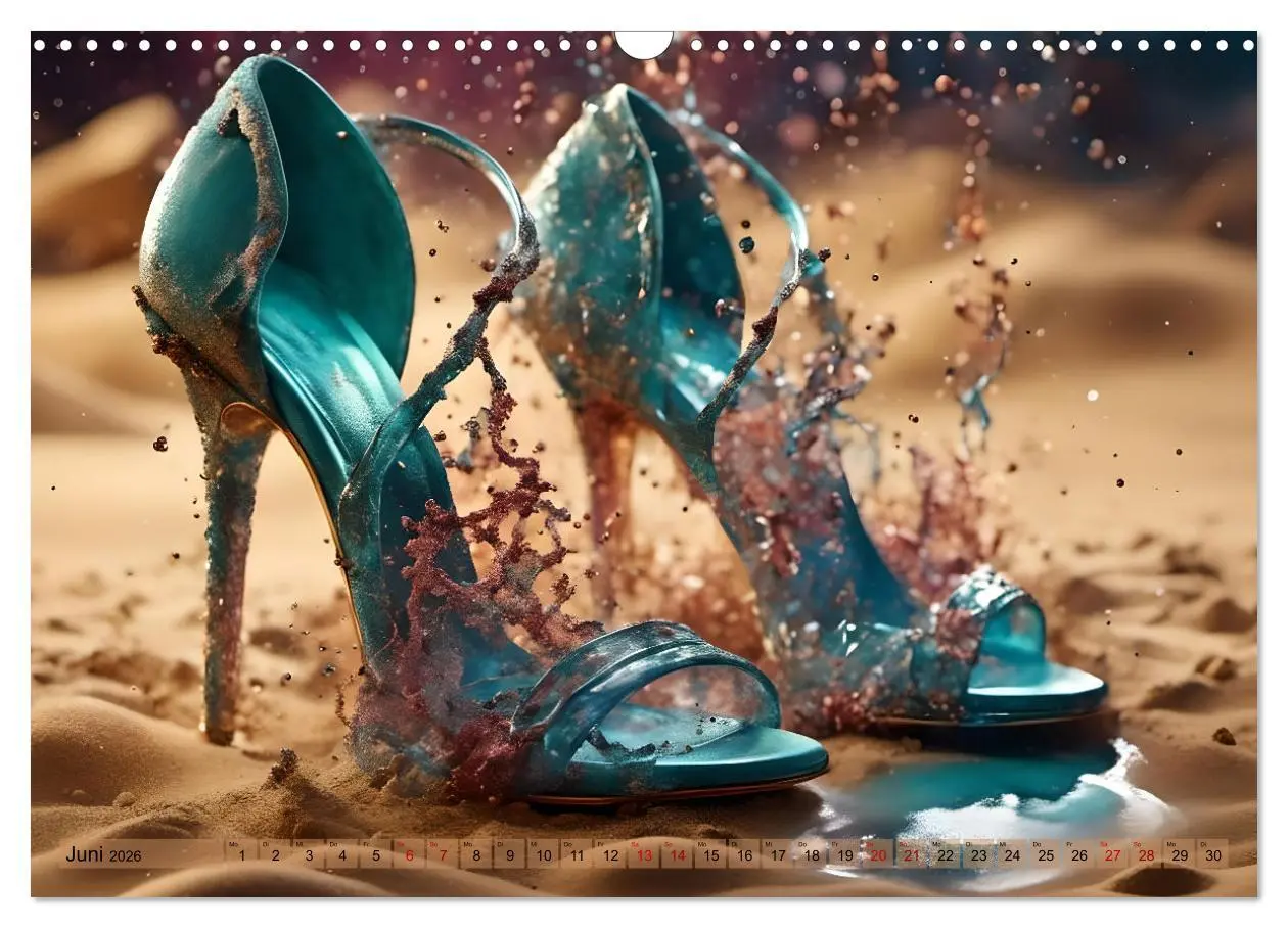 Bild: 9783457388419 | High Heels in Szene gesetzt (Wandkalender 2026 DIN A3 quer),...