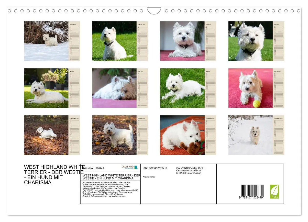 Bild: 9783457528419 | WEST HIGHLAND WHITE TERRIER - DER WESTIE - EIN HUND MIT CHARISMA...