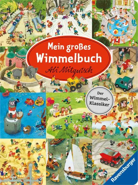 Cover: 9783473438419 | Mein großes Wimmelbuch | Ali Mitgutsch | Buch | 28 S. | Deutsch | 2019