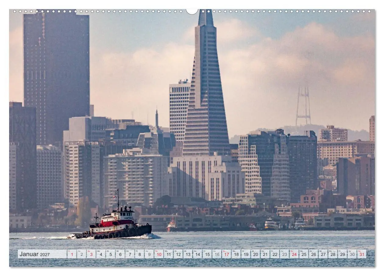 Bild: 9783594148419 | Kalifornien - USA - San Francisco (Wandkalender 2027 DIN A2 quer),...
