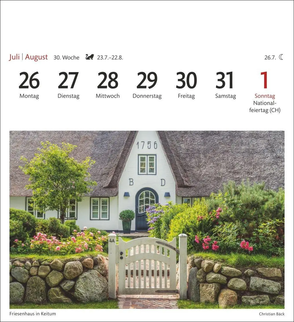 Bild: 9783840038419 | Sylt Sehnsuchtskalender 2027 - Wochenkalender mit 53 Postkarten | Bäck