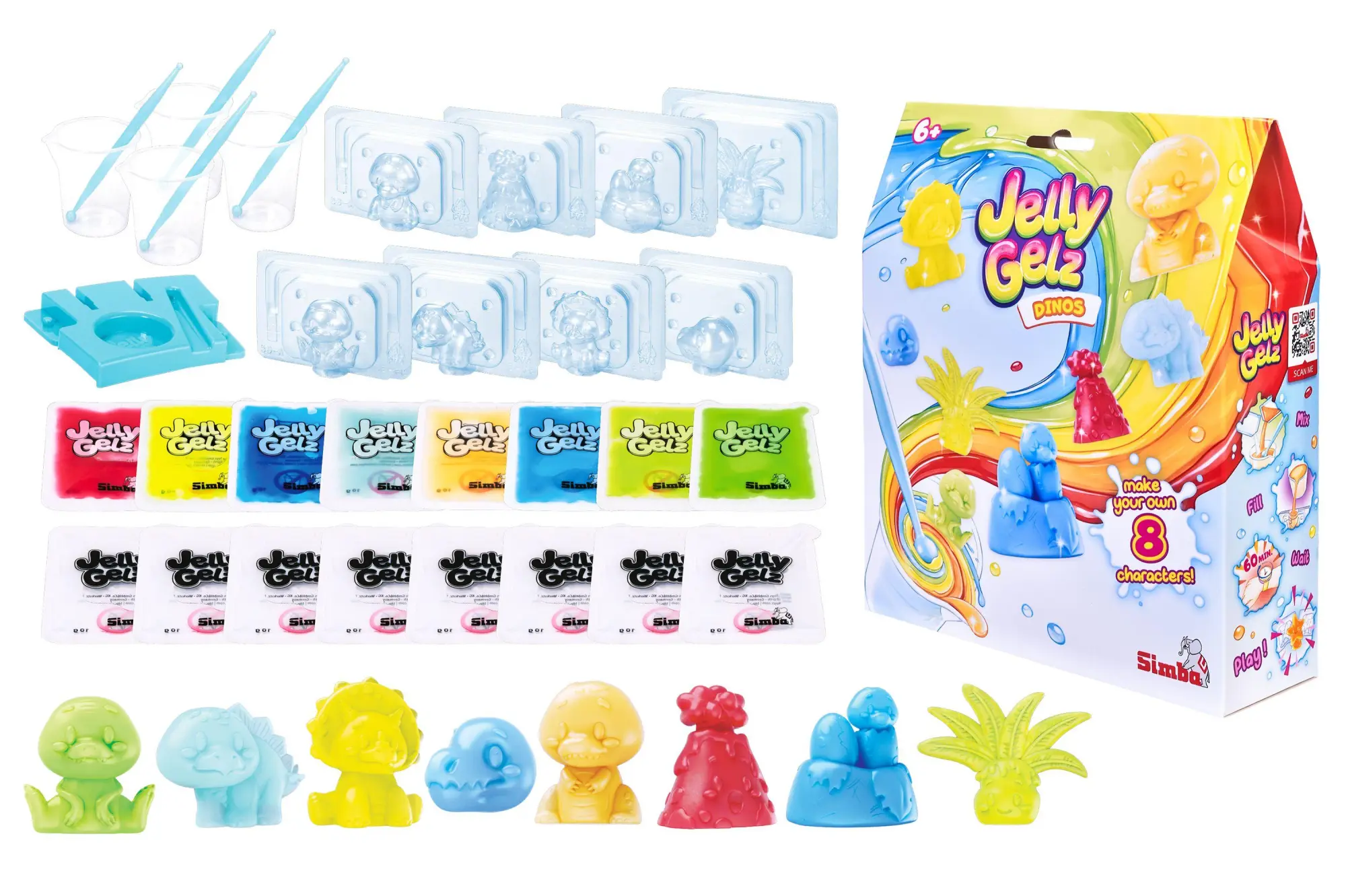 Cover: 4006592108519 | Jelly Gelz Dinos | Spiel | 106322725 | Deutsch | 2026 | SIMBA TOYS