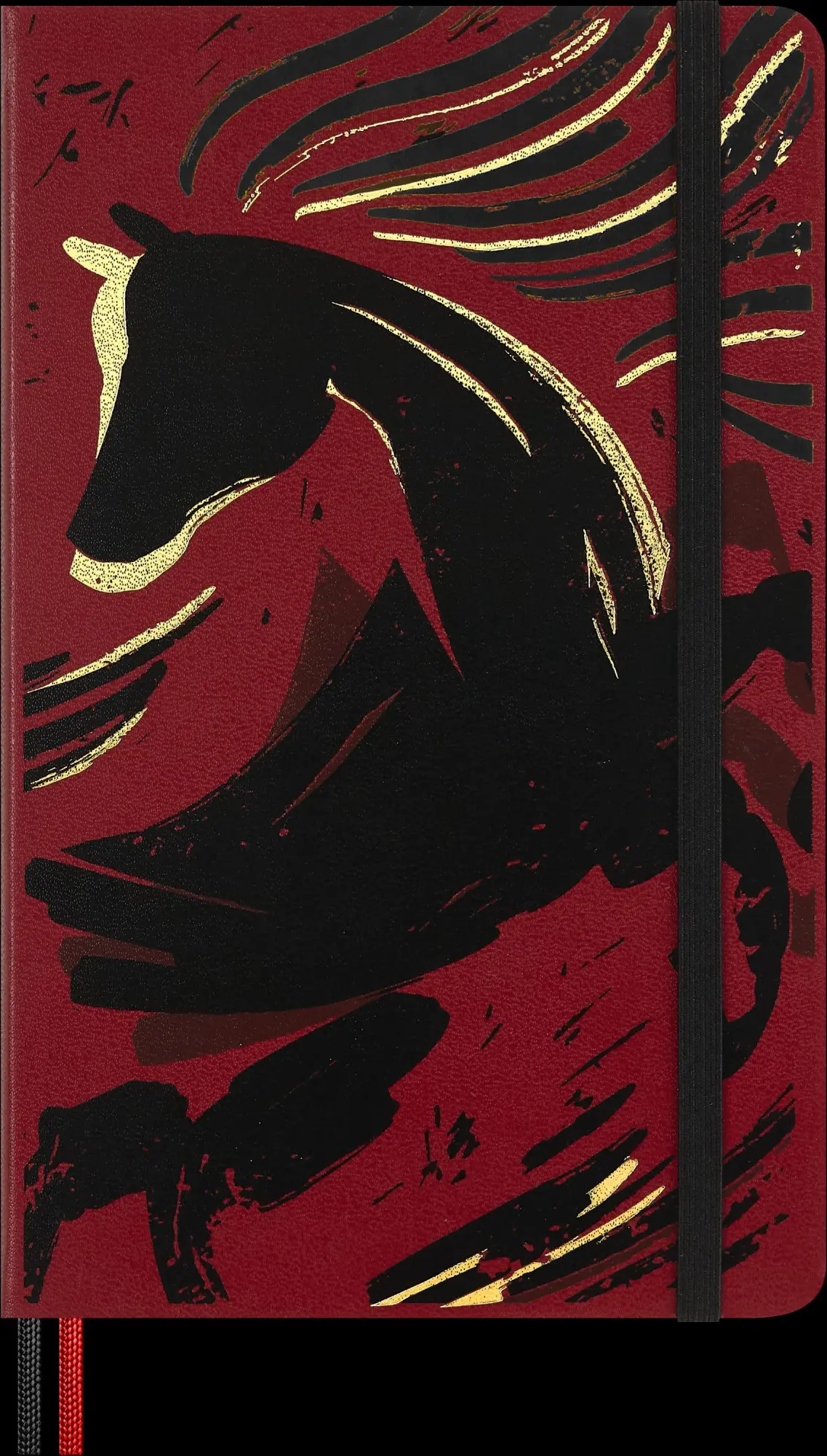 Cover: 8056999278519 | Moleskine Das Jahr des Pferdes Notizbuch L/A5, liniert, fester...