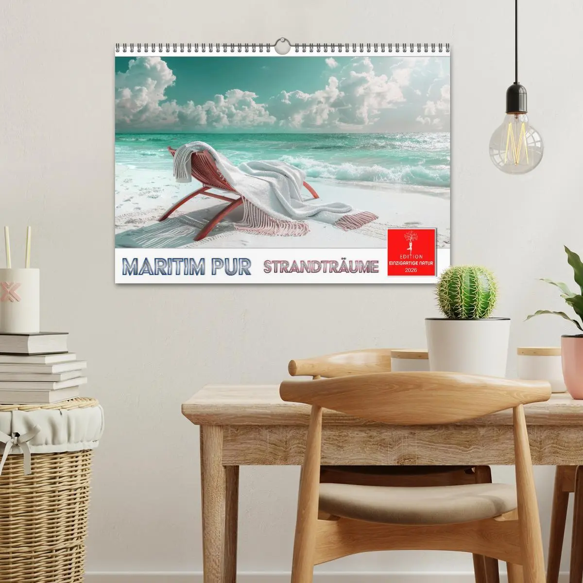 Bild: 9783457378519 | Maritim pur - Strandträume (Wandkalender 2026 DIN A3 quer),...