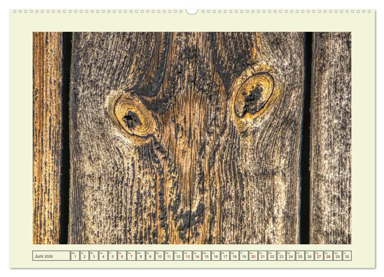 Bild: 9783457448519 | Einfach Holz (hochwertiger Premium Wandkalender 2026 DIN A2 quer),...