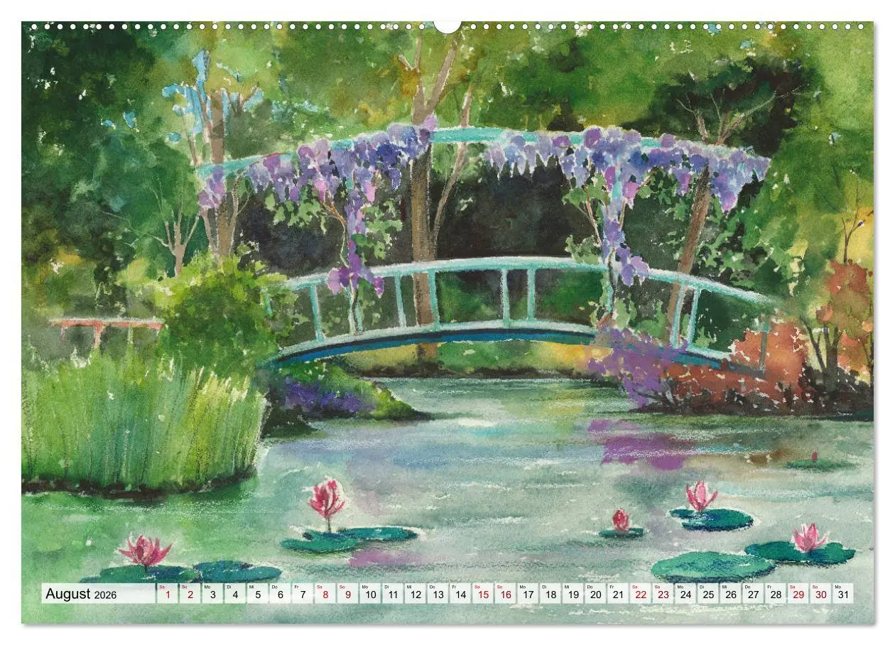 Bild: 9783457758519 | Frankreich Aquarelle (hochwertiger Premium Wandkalender 2026 DIN A2...
