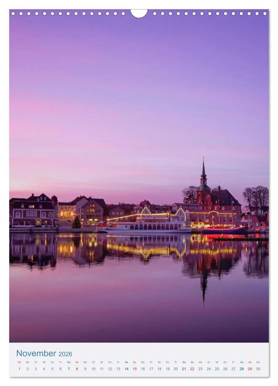 Bild: 9783516398519 | Kappeln und Schlei (Wandkalender 2026 DIN A3 hoch), CALVENDO...