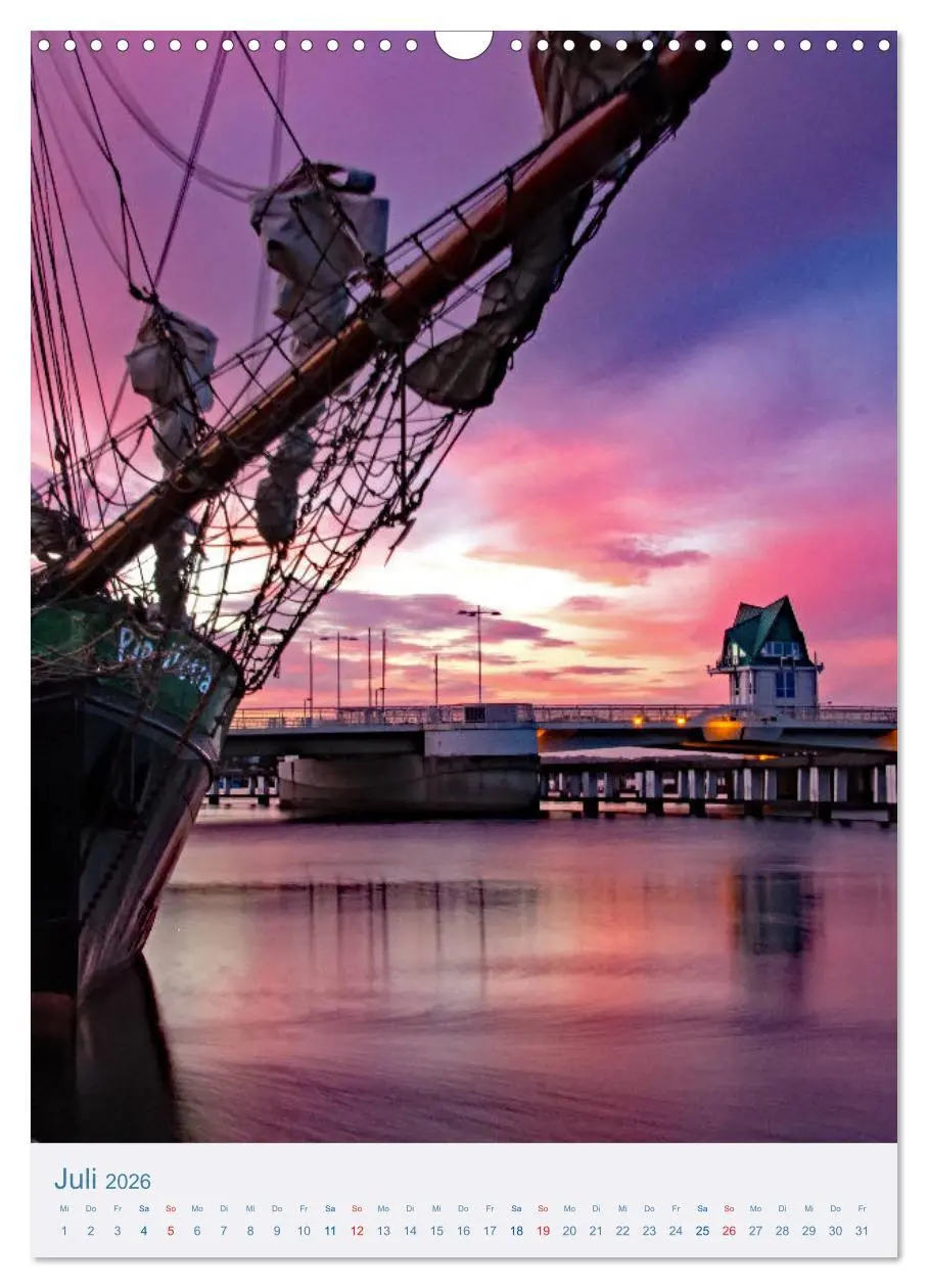 Bild: 9783516398519 | Kappeln und Schlei (Wandkalender 2026 DIN A3 hoch), CALVENDO...