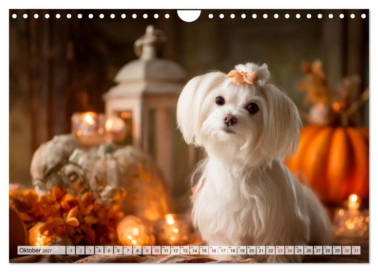 Bild: 9783594378519 | Malteser - Hunde mit Herz und Charme (Wandkalender 2027 DIN A4...