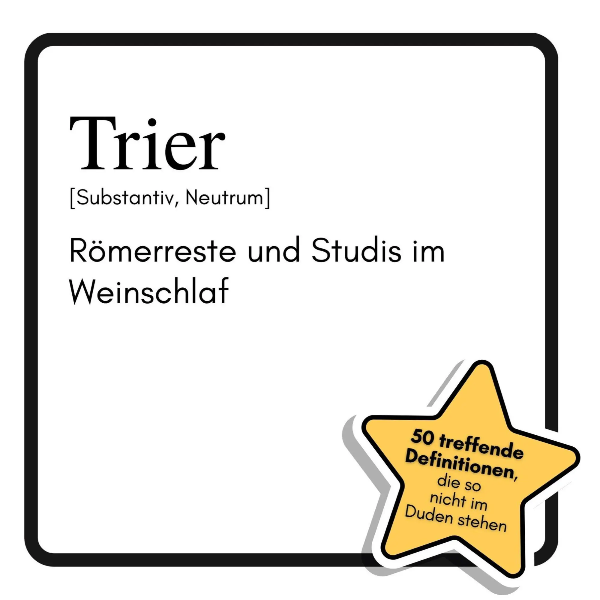 Cover: 9783695358519 | Trier | Römerreste und Studis im Weinschlaf | Elias Richter | Buch