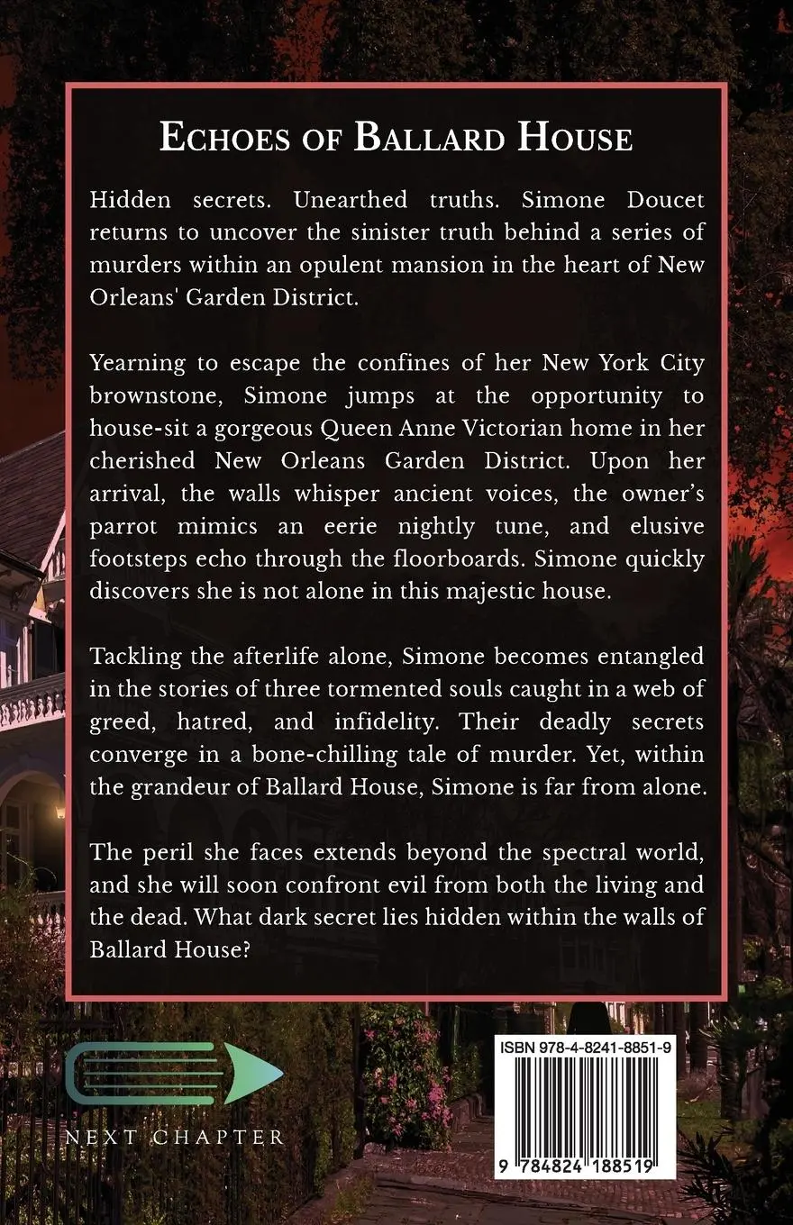 Rückseite: 9784824188519 | Echoes of Ballard House | E. Denise Billups | Taschenbuch | Englisch