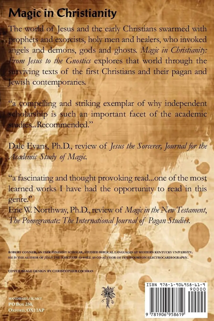 Rückseite: 9781906958619 | Magic in Christianity | From Jesus to the Gnostics | Robert Conner
