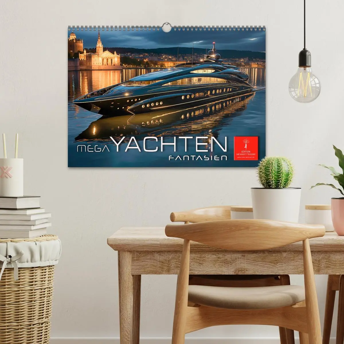 Bild: 9783457508619 | Mega Yachten Fantasien (Wandkalender 2026 DIN A3 quer), CALVENDO...