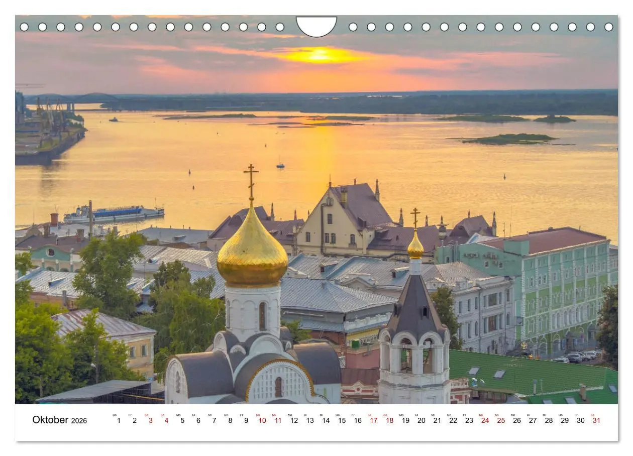 Bild: 9783457678619 | Russland wie gemalt (Wandkalender 2026 DIN A4 quer), CALVENDO...