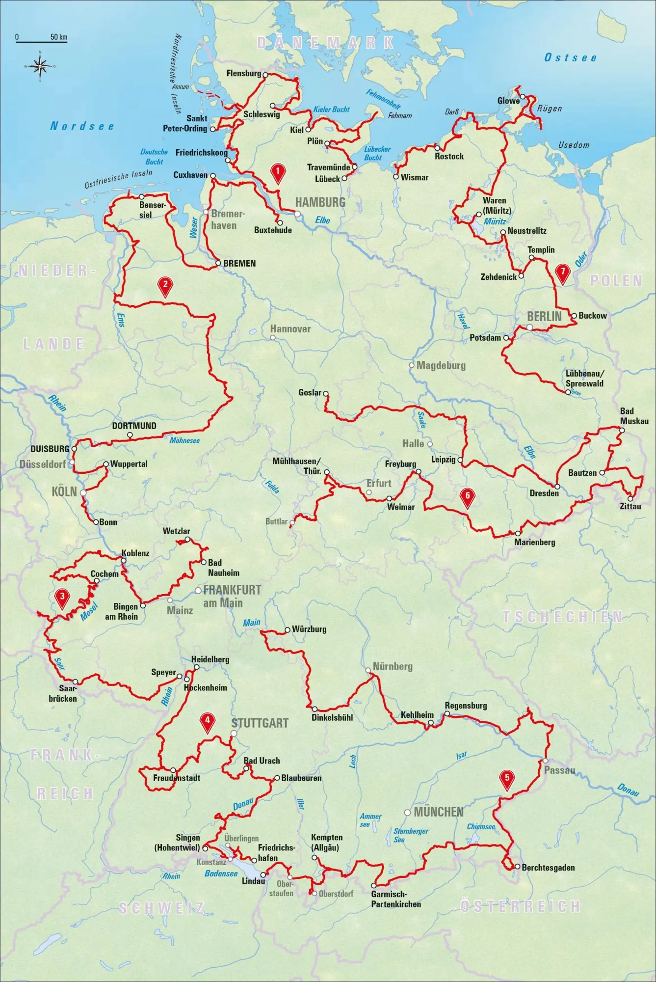 Bild: 9783734328619 | On the Road Mit dem Campervan durch Deutschland | Rickenbacher | Buch