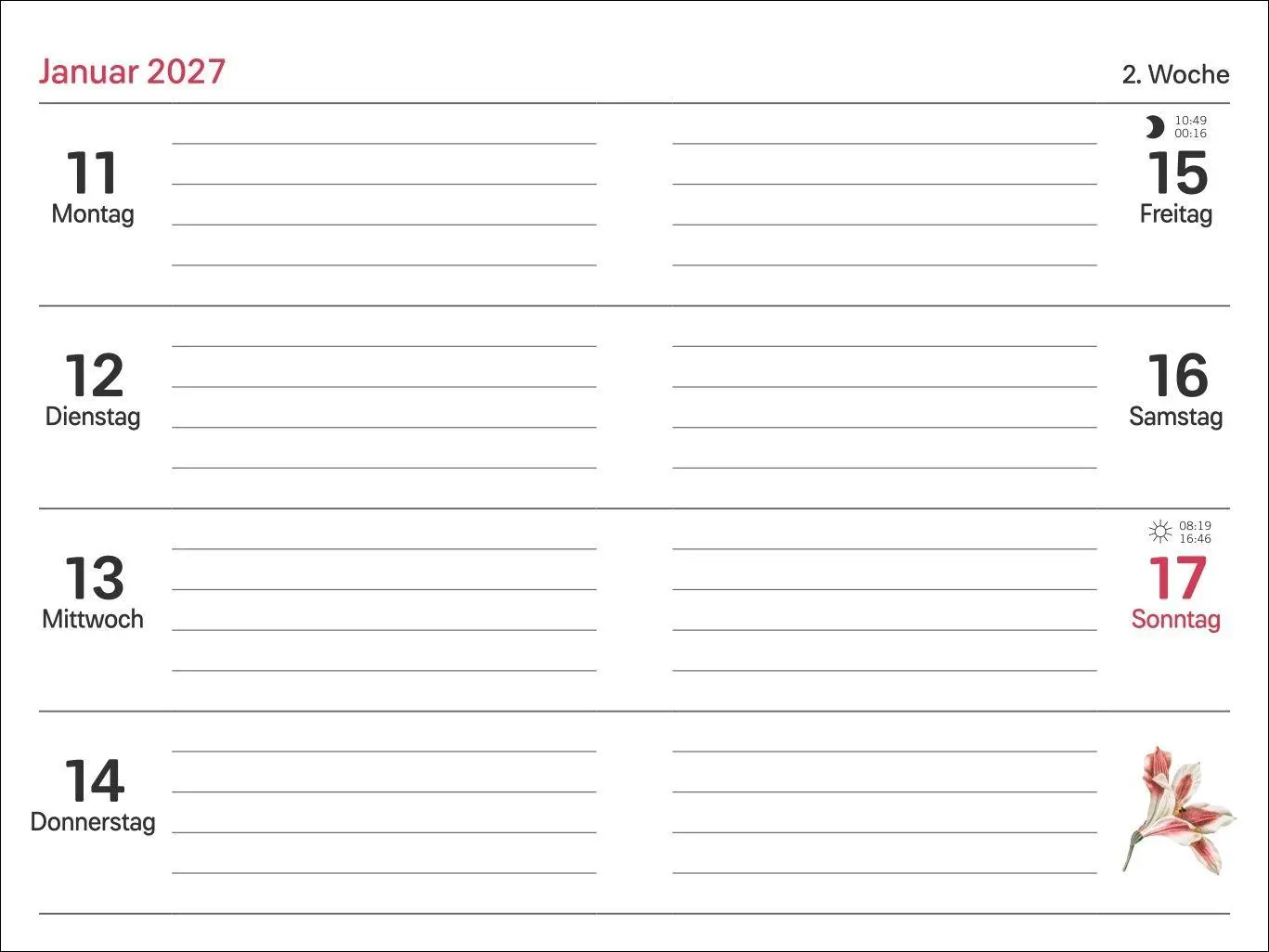 Bild: 9783756418619 | Rentner Kalenderbuch A6 2027 | Kalender | 160 S. | Deutsch | 2027