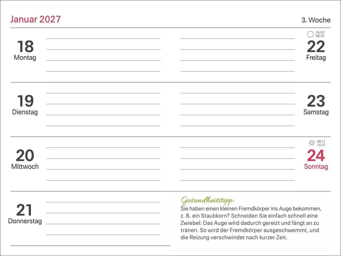 Bild: 9783756418619 | Rentner Kalenderbuch A6 2027 | Kalender | 160 S. | Deutsch | 2027