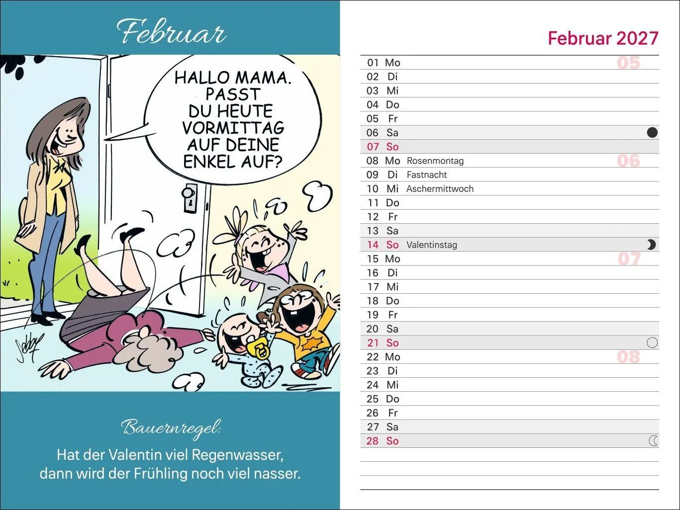 Bild: 9783756418619 | Rentner Kalenderbuch A6 2027 | Kalender | 160 S. | Deutsch | 2027