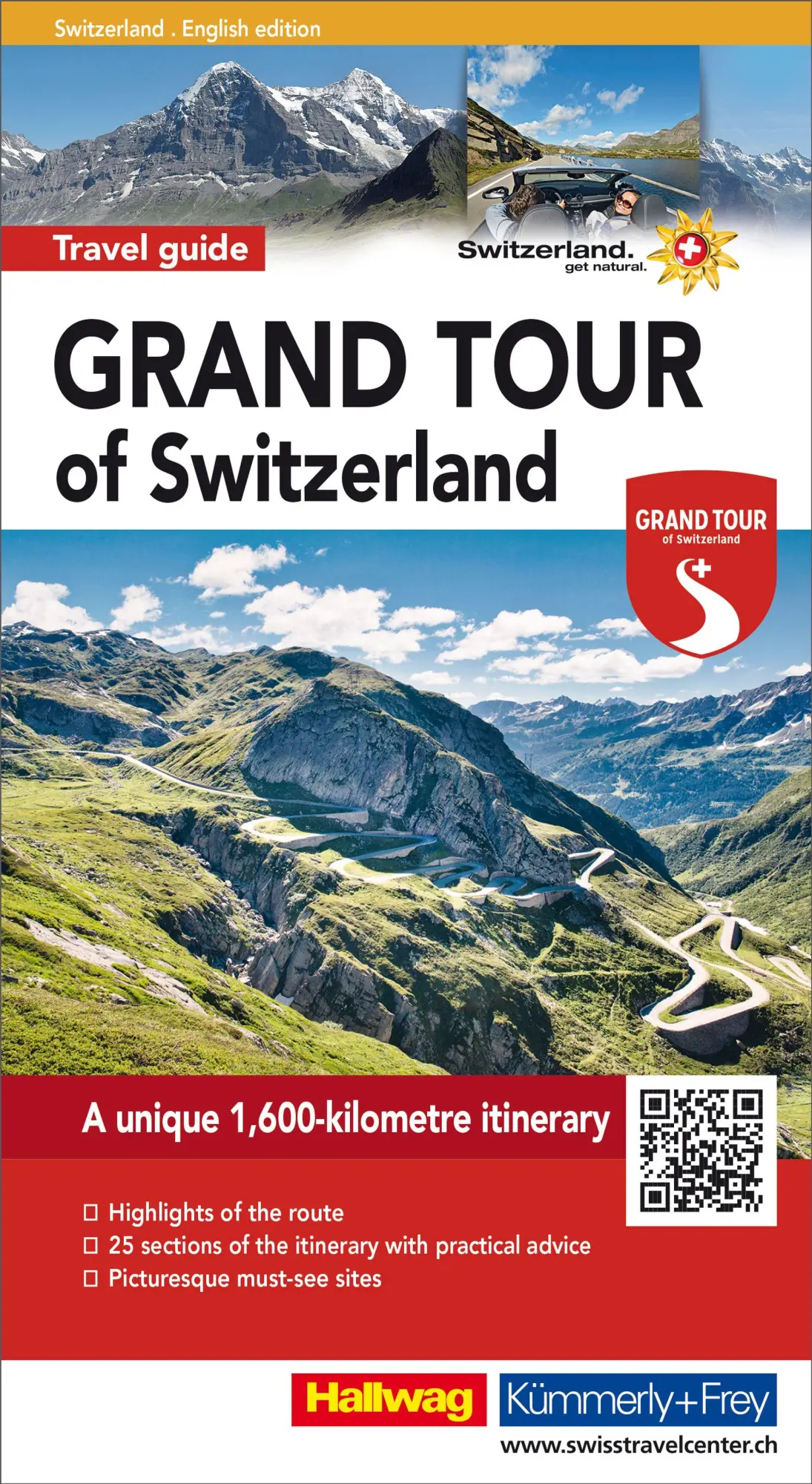 Cover: 9783828308619 | Grand Tour of Switzerland, Touring Guide, englische Ausgabe | Buch