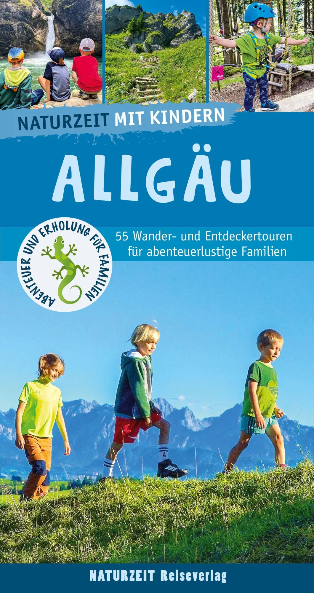 Cover: 9783944378619 | Naturzeit mit Kindern: Allgäu | Stefanie Holtkamp (u. a.) | Buch